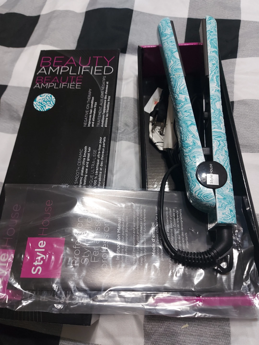 Style House Ceramic Hair Straightener