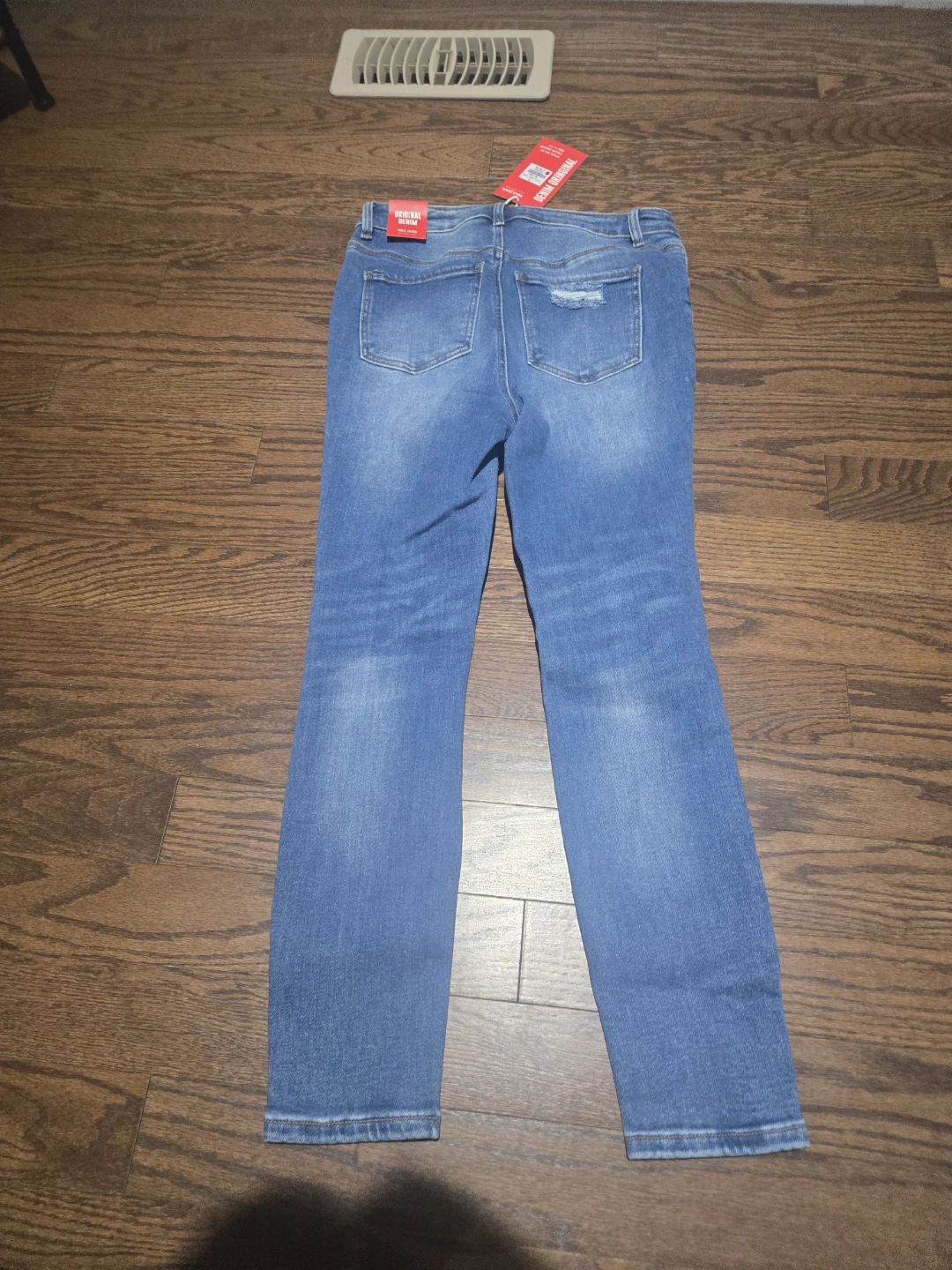 Youth Girls "Girl's" Distressed Skinny Jeans Size 10 - photo 2