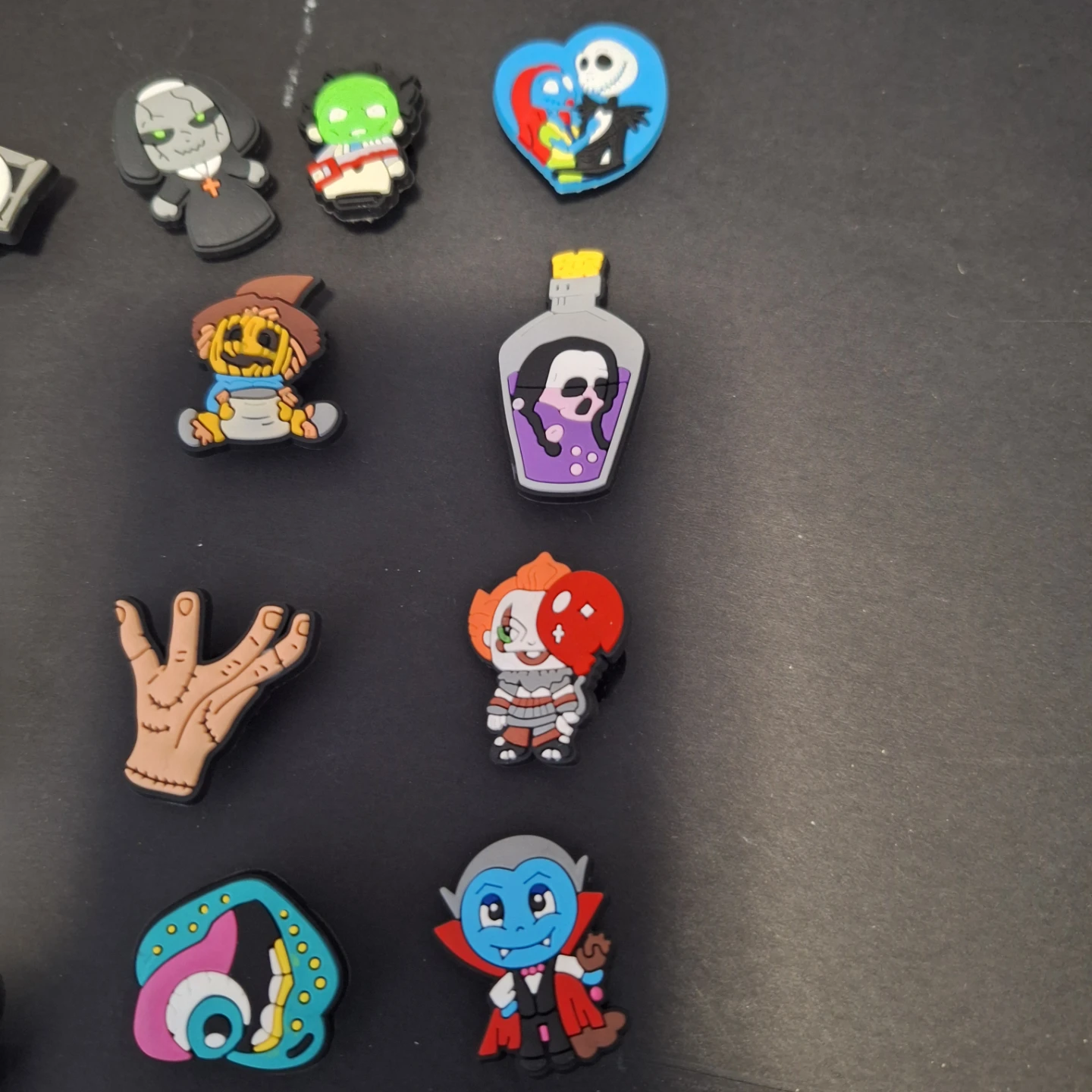 The Nightmare Before Christmas Shoe Charms Set
