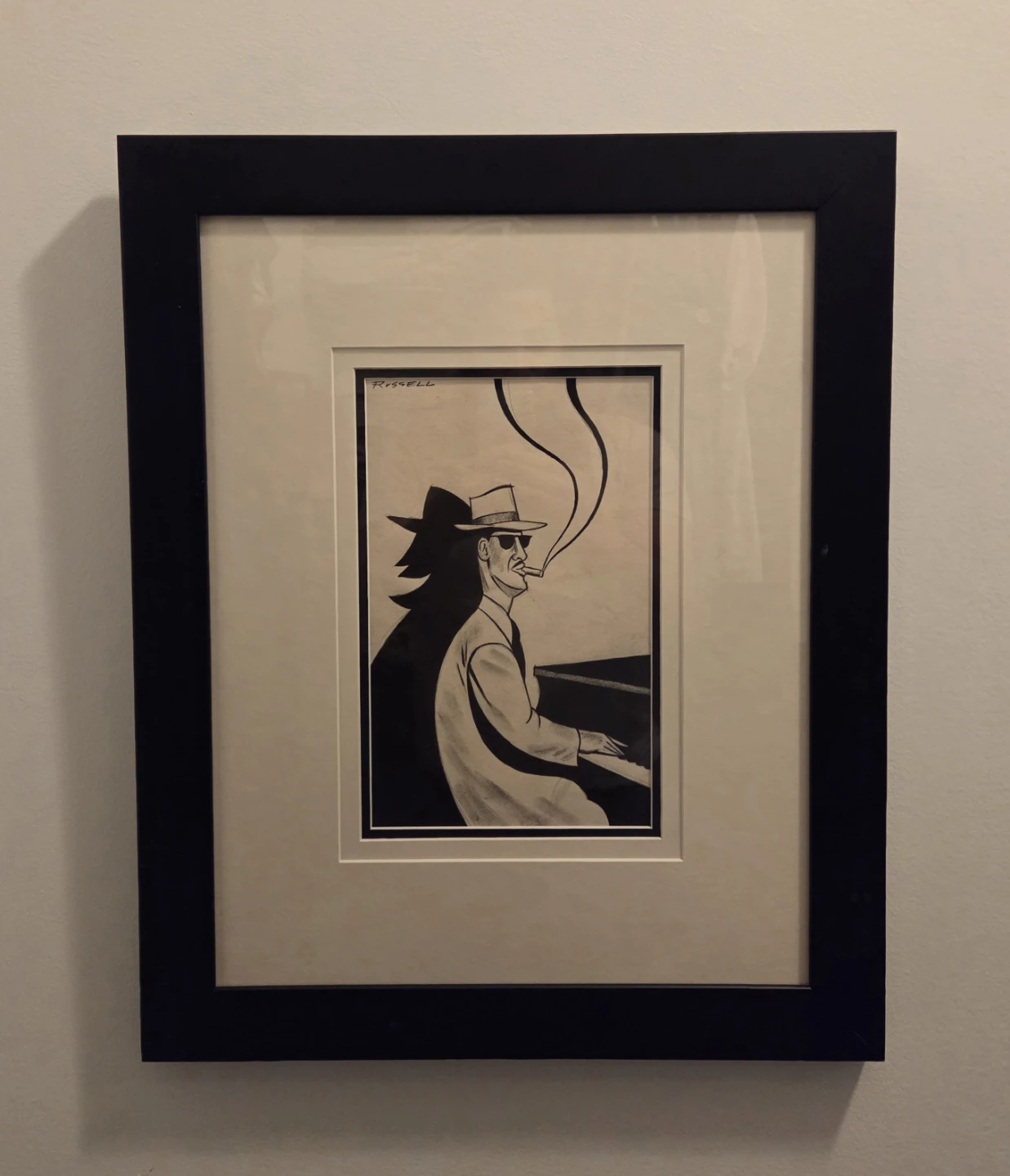 Jay Russell Original Artwork Framed