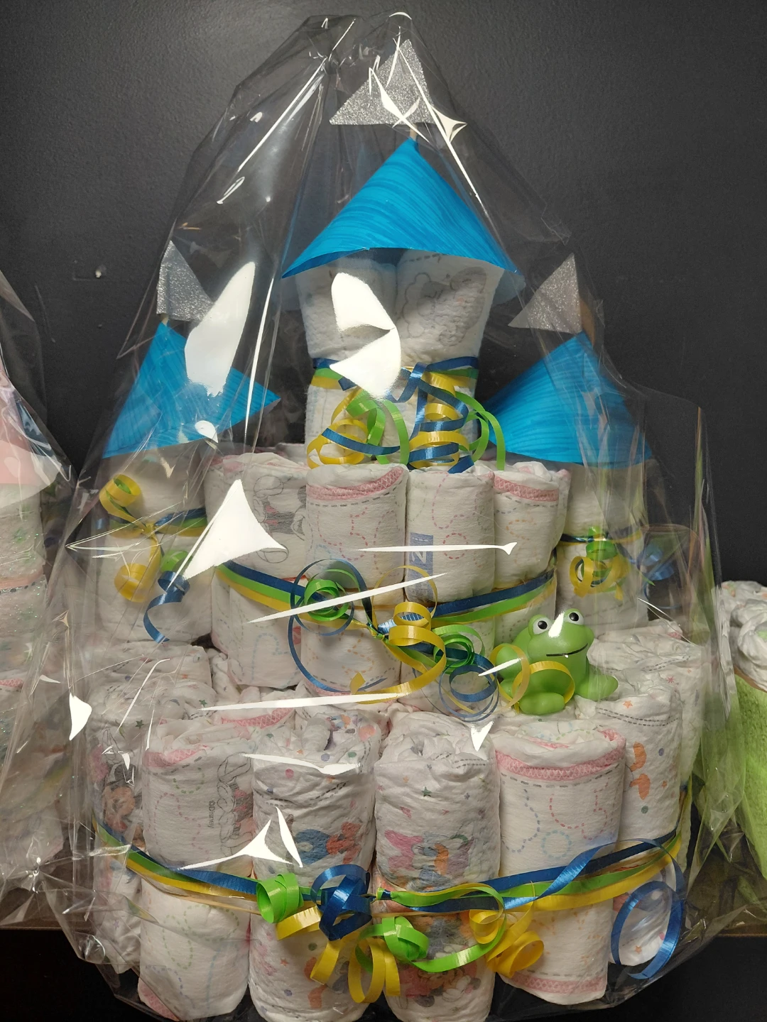 Diaper Castle Cake - photo 3