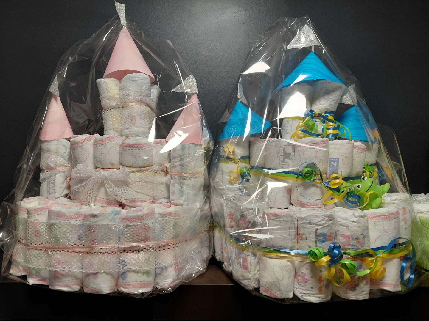 Diaper Castle Cake - photo 5