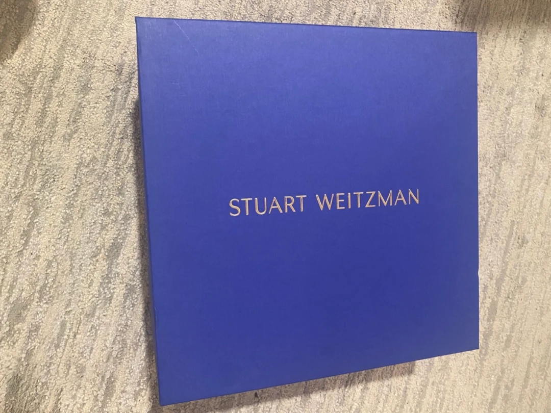 Brand new Stuart Weitzman Pink Suede Platform Mules in box