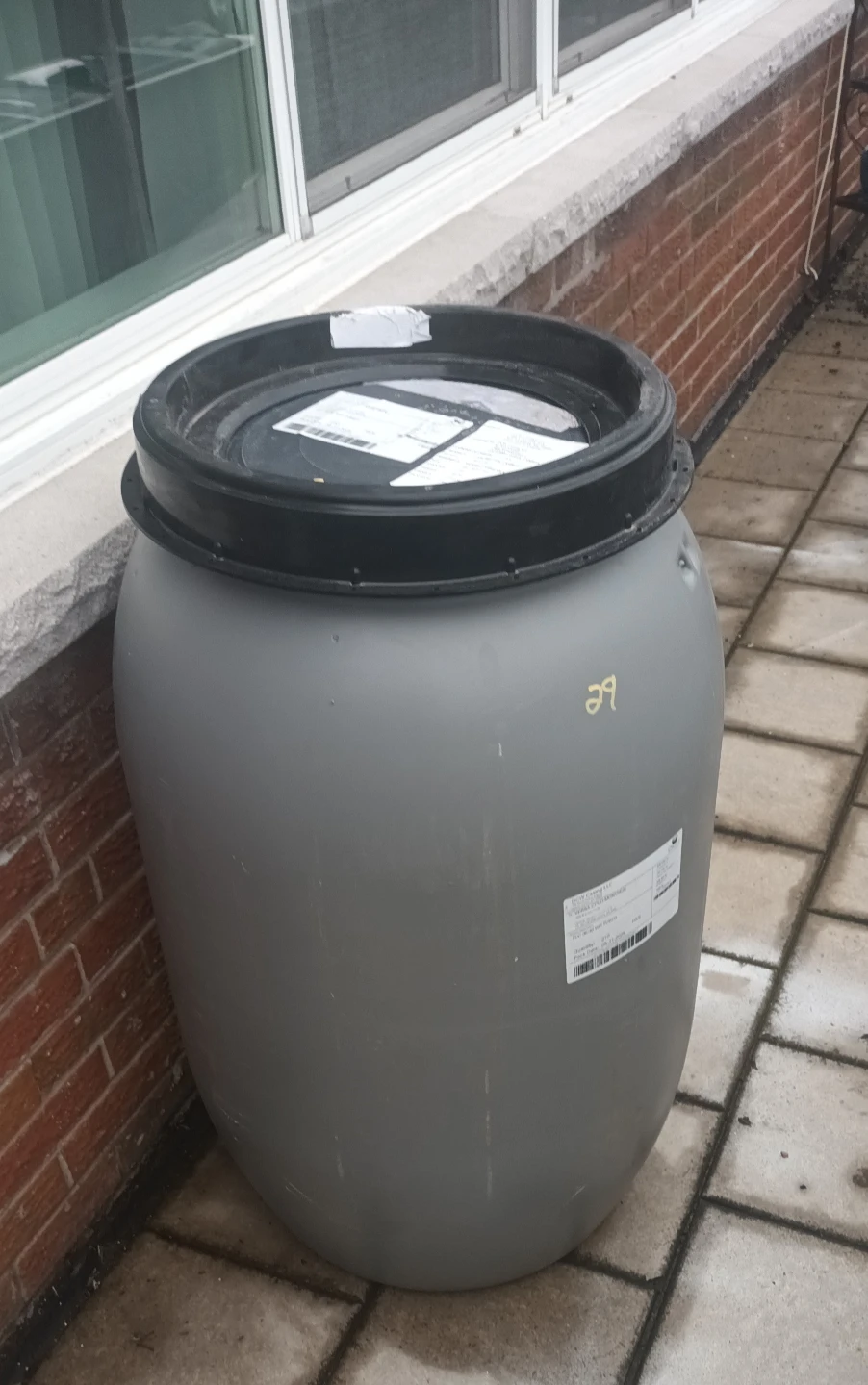 Large food grade Plastic Barrel - photo 2