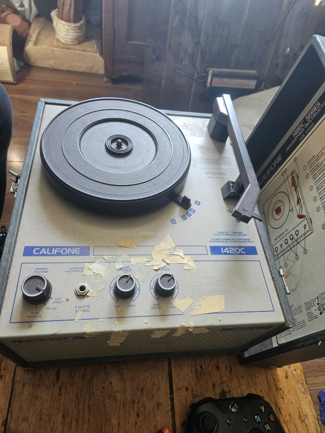 Califone 1400C Series Record Player