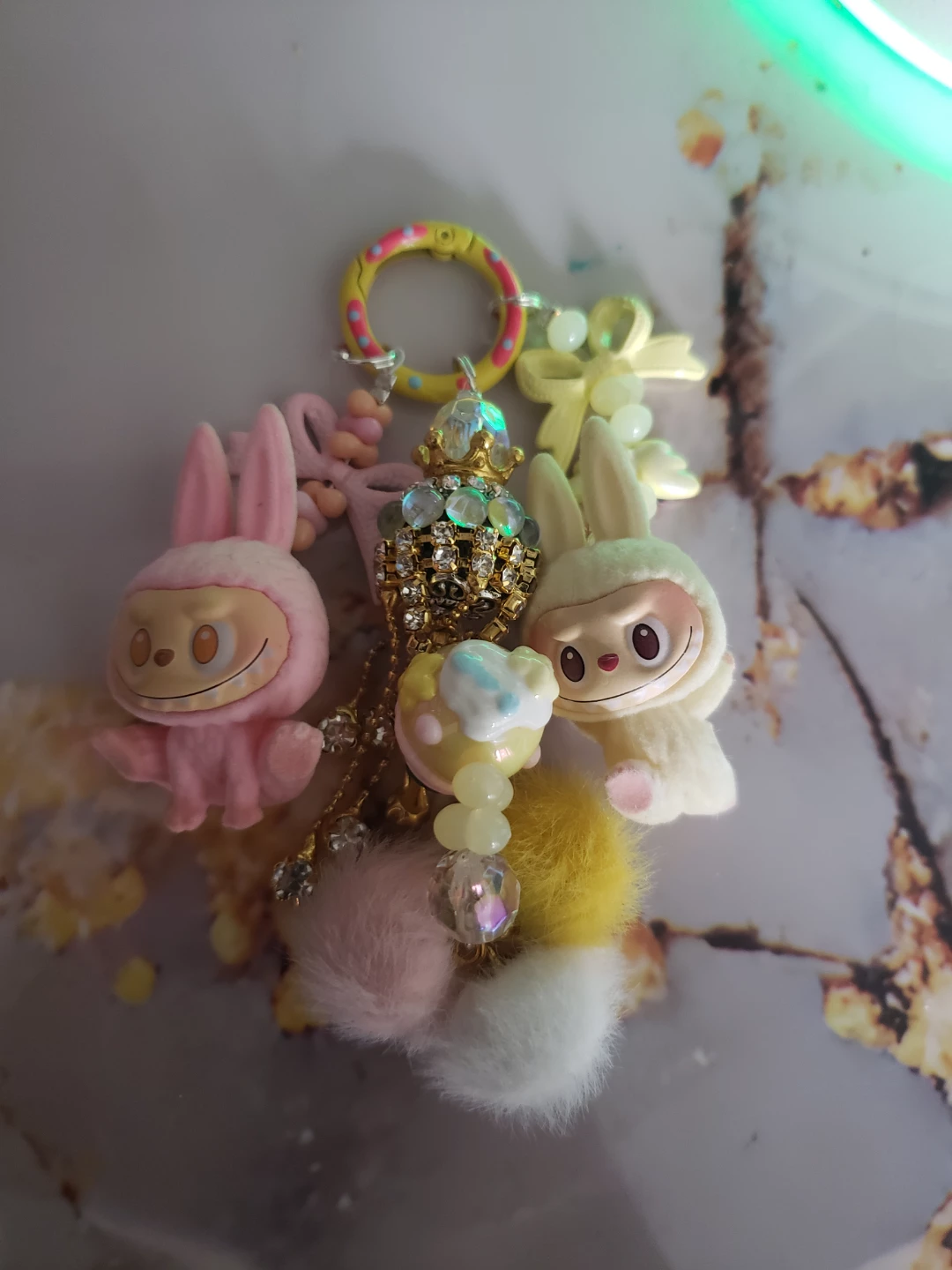Labubu Kawaii Bunny Charm Keychain