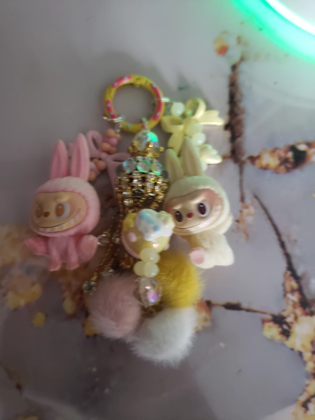 Labubu Kawaii Bunny Charm Keychain - photo 4