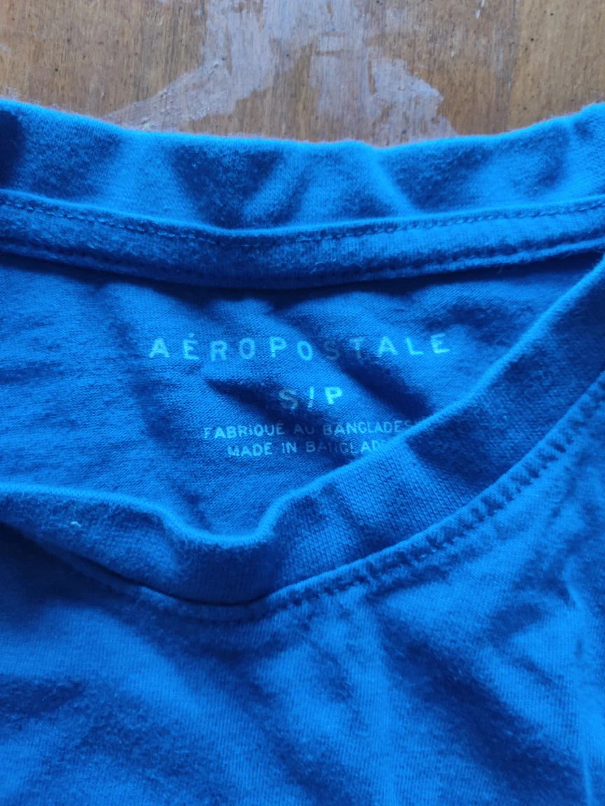 Aeropostale Blue T-Shirt Size S - photo 3
