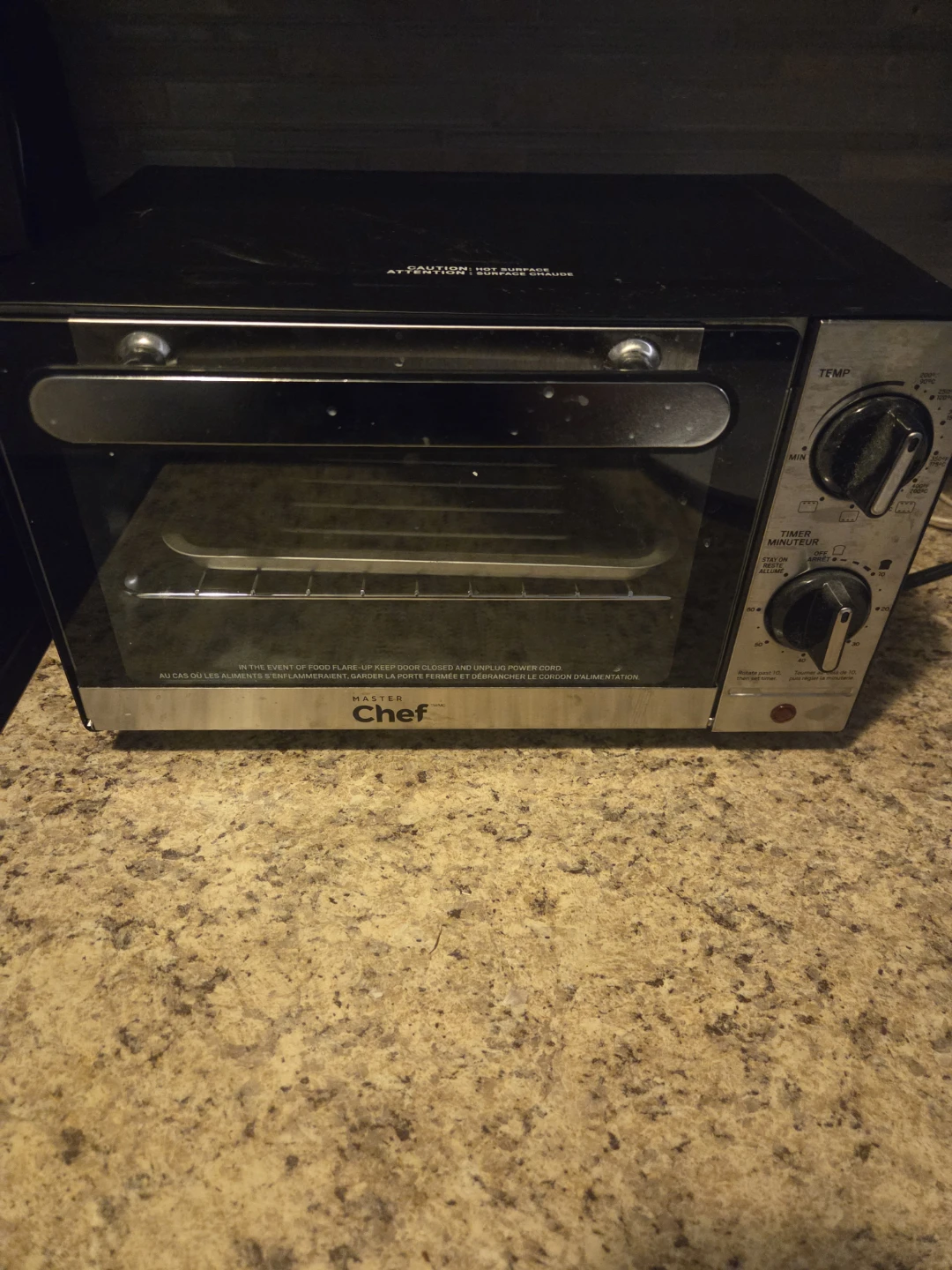 Master Chef Toaster Oven