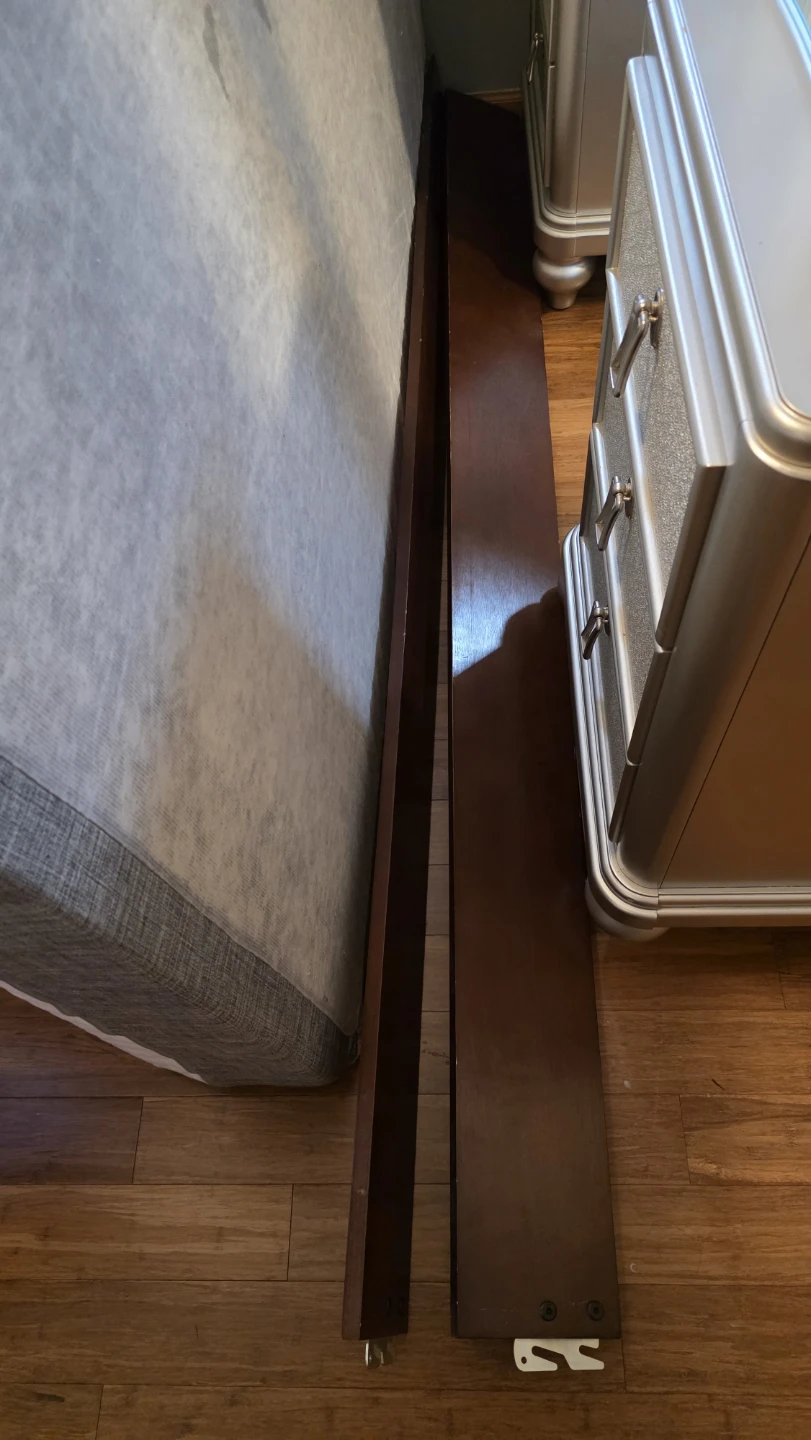 Queen bed frame and box spring. Mattress not included - photo 3