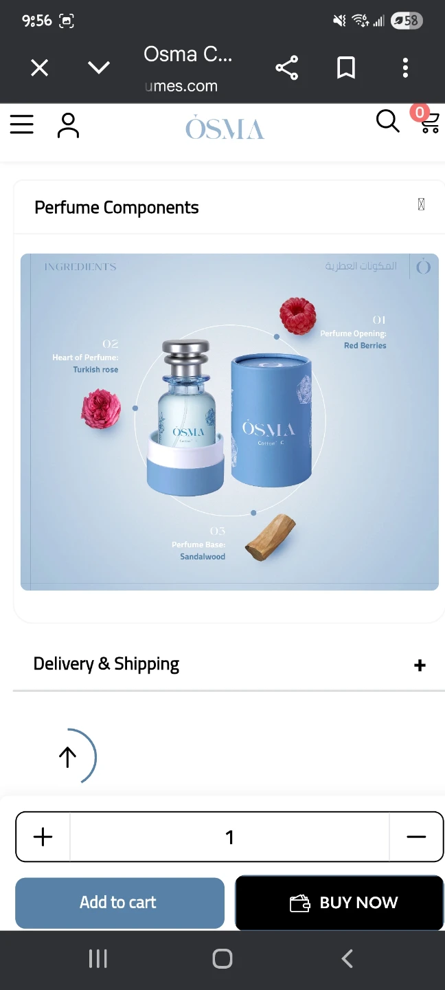 Osma Perfume 75ml - photo 4