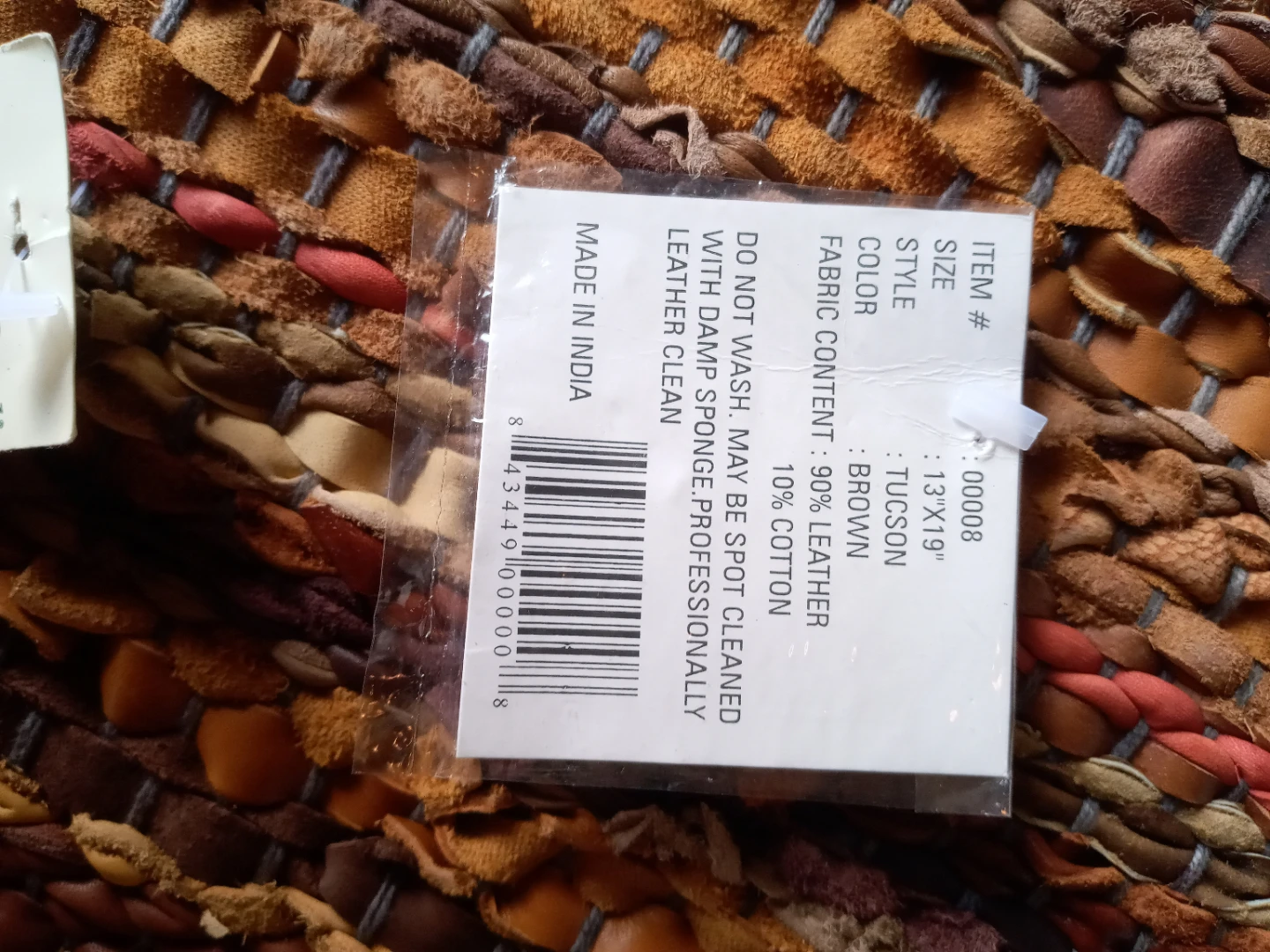 Coldwater Creek Woven Leather Placement - photo 3