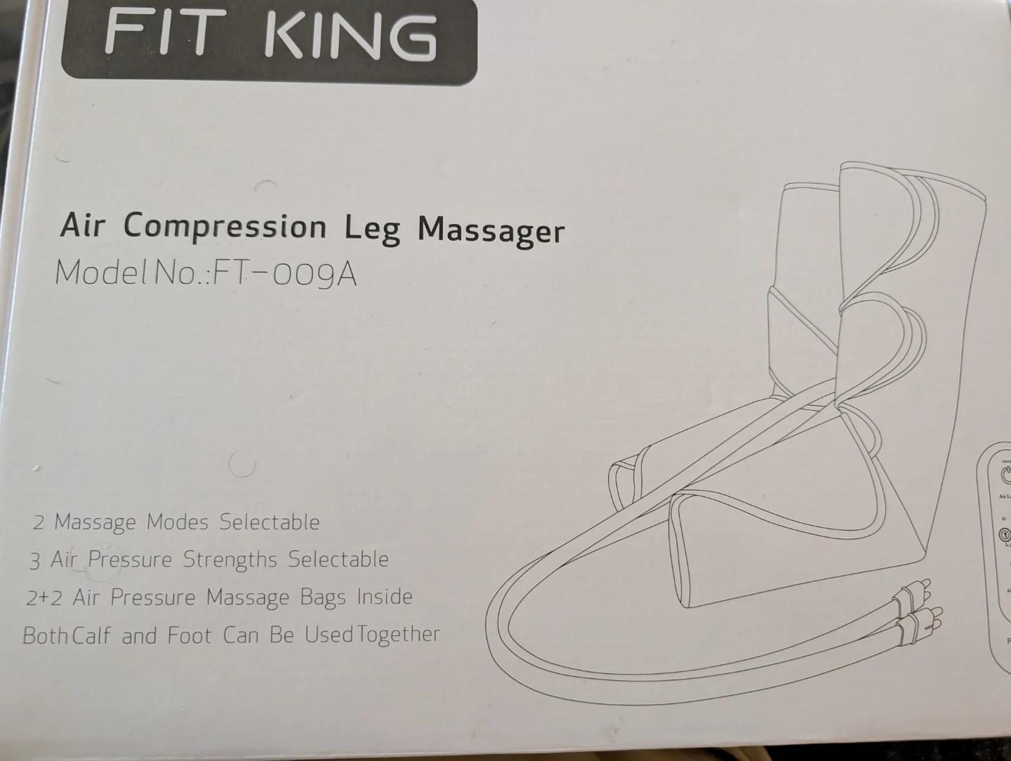 FIT KING Air Compression Leg Massager FT-009A