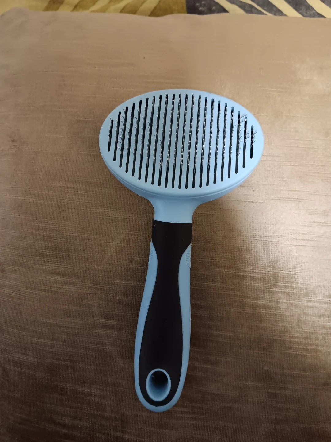 Blue Pet Grooming Brush