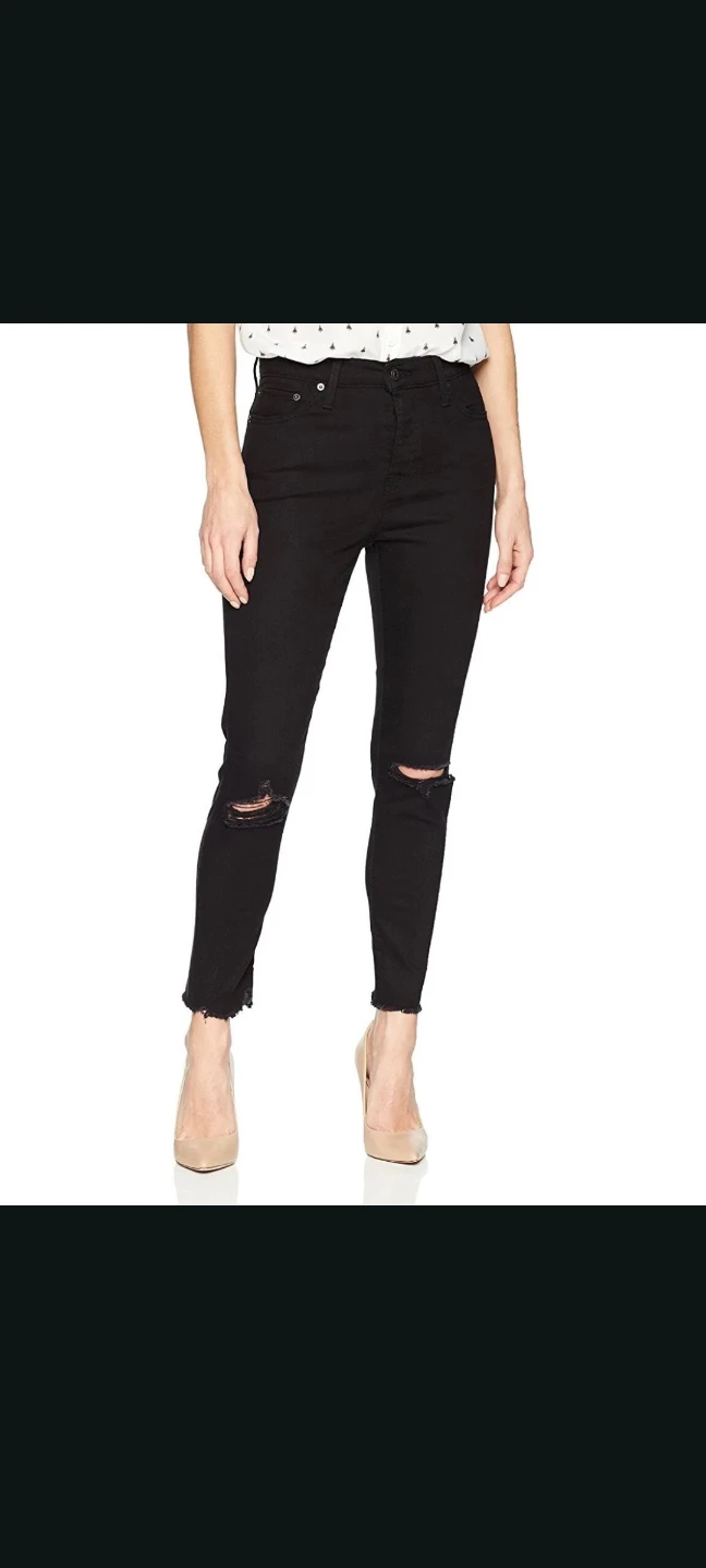 Levi's Black Ripped skinny Jeans - sz 24