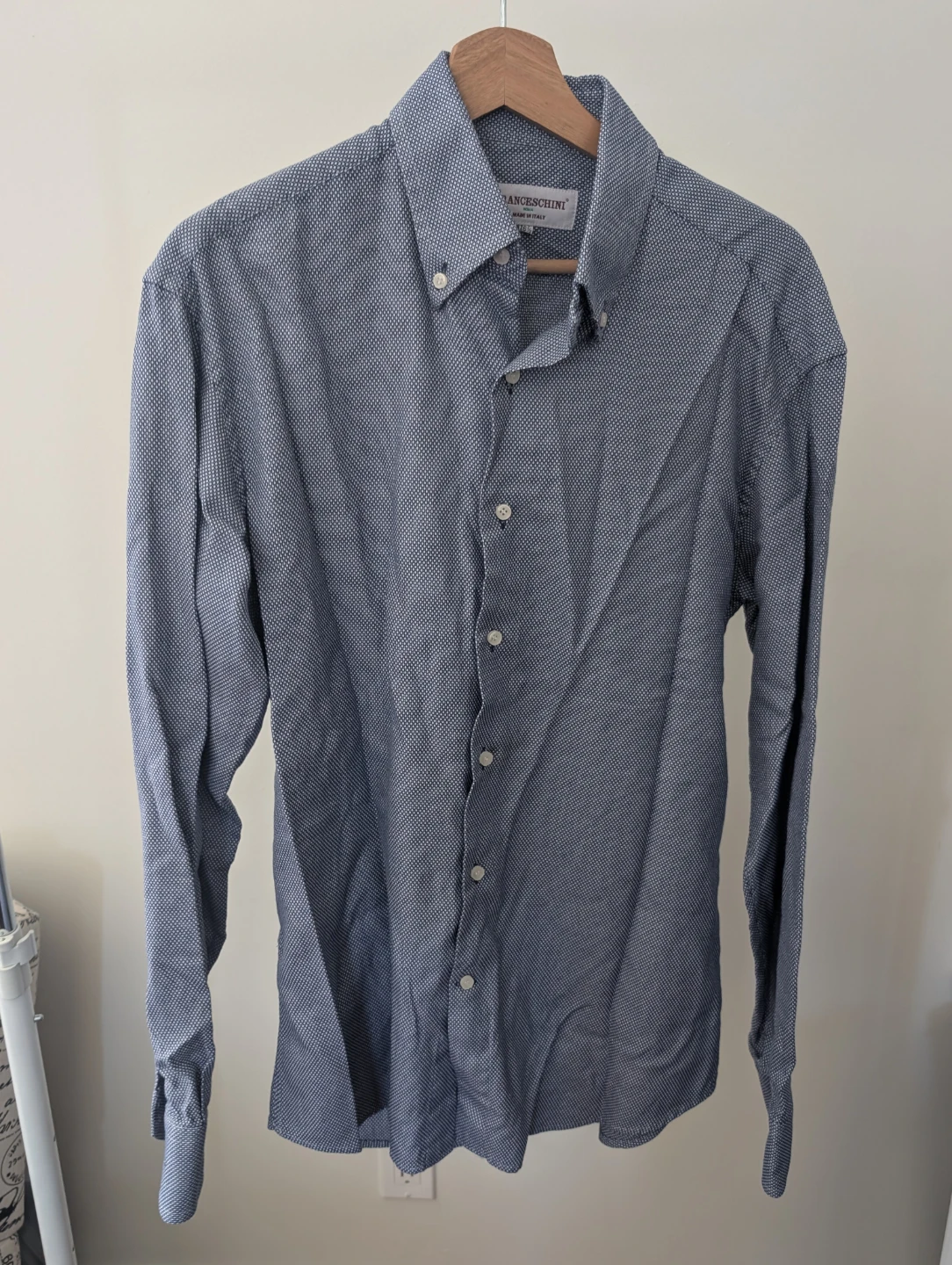 Franceschini Men's Dress Shirt Size 16.5