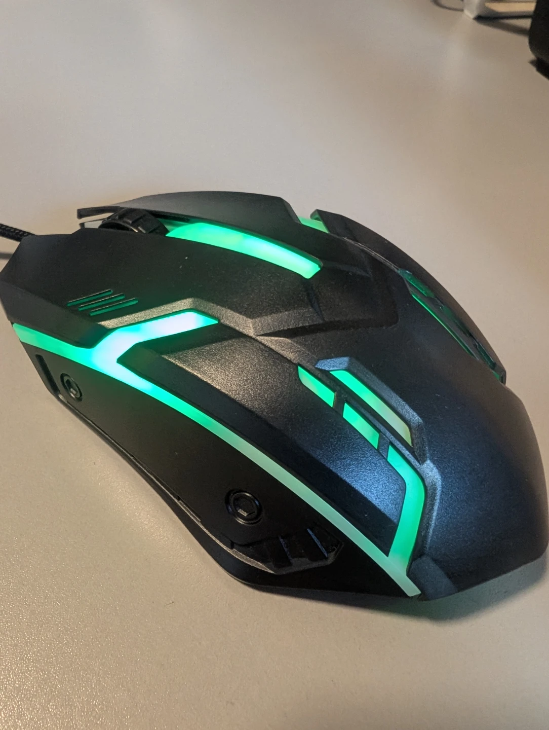 Optical Gaming Mouse with braided USB cable and RGB Lighting - photo 3