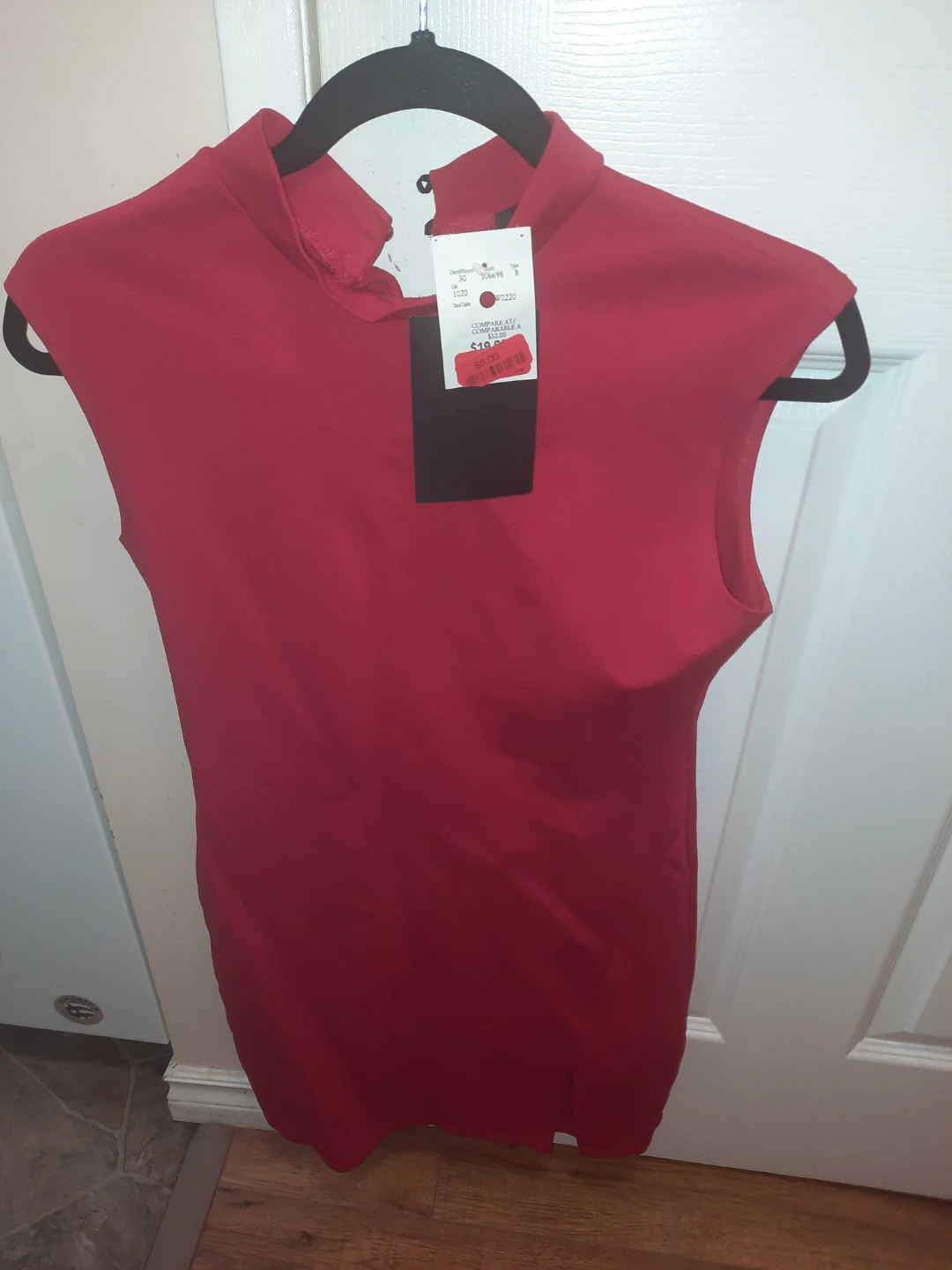 red bodycon mini dress pick up in st.albert