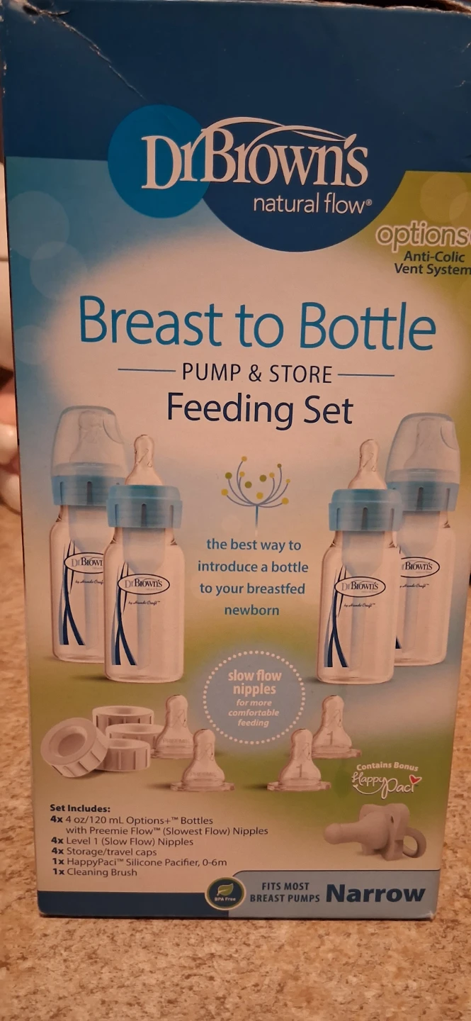 Dr. Brown's Anti-Colic Baby Bottles & Feeding Set - photo 2