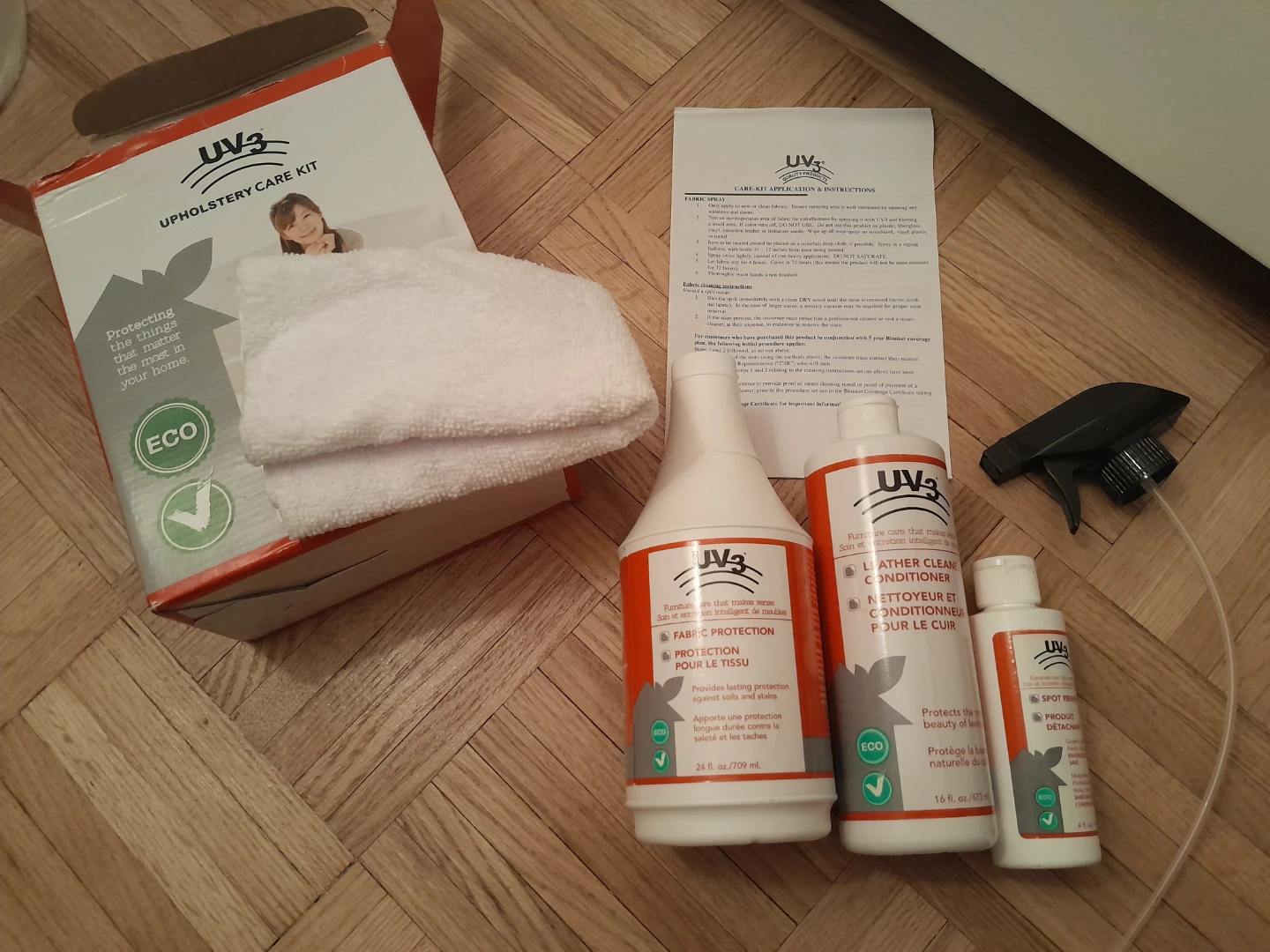 UV3 Upholstery Care Kit - photo 3