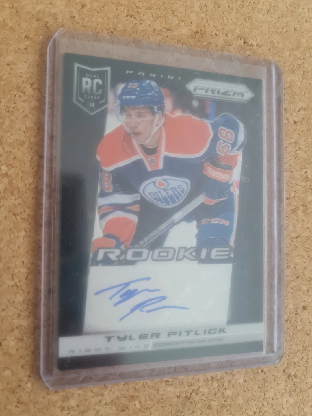 Panini Prizm Tyler Pitlick Rookie RC Hockey Card