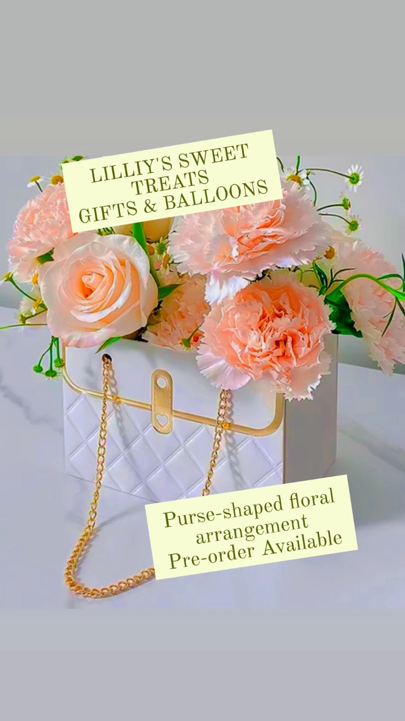 Purse-shaped floral arrangements Pre-order Available - photo 2