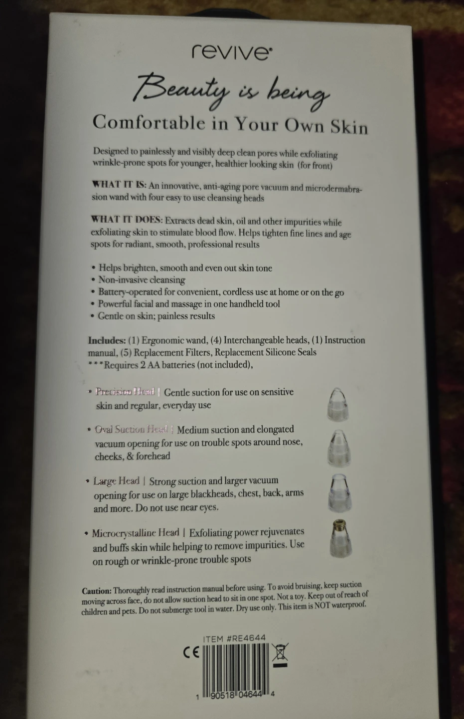 Revive MicroDerm Suction Wand - Pore Vacuum - photo 2