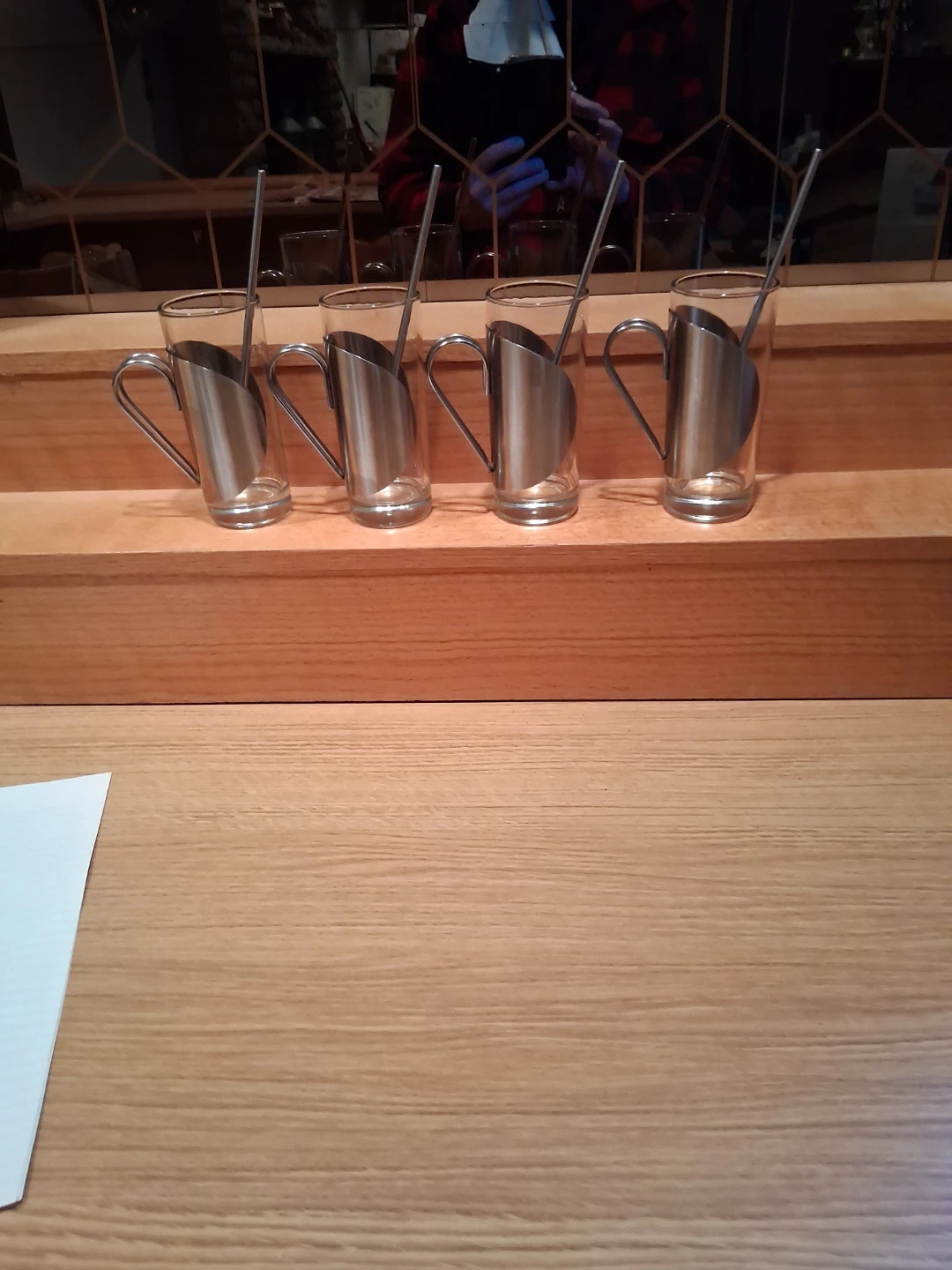 4 Fancy Hot or Iced Coffee Glasses