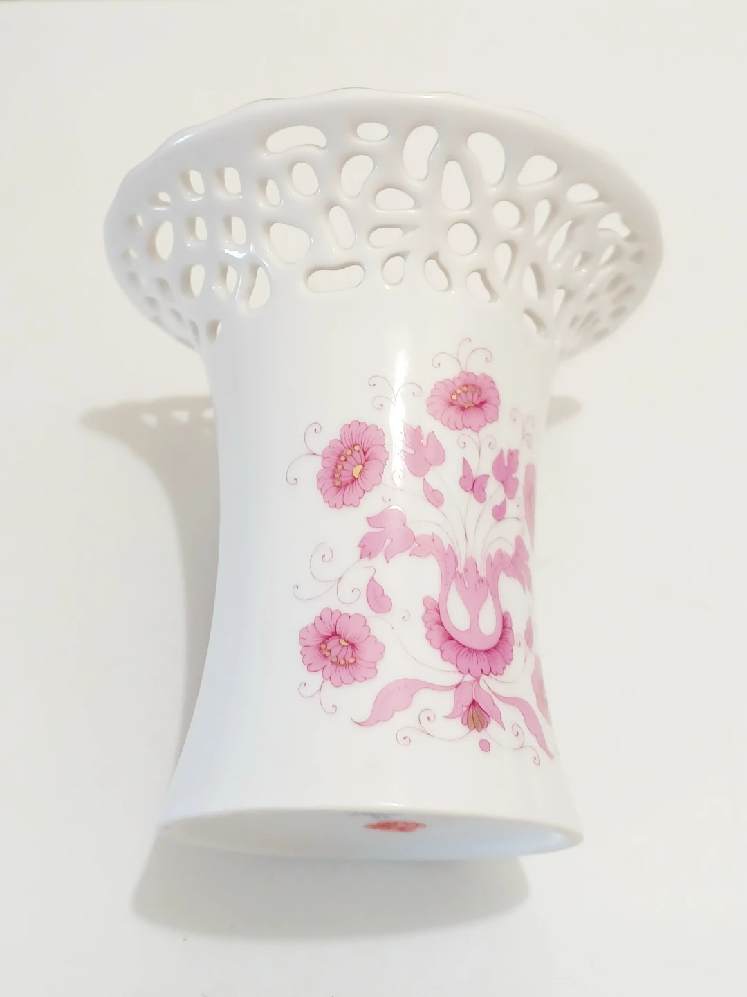 Vtg Hollóháza "Hungary" Porcelain Vase - photo 3