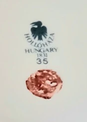 Vtg Hollóháza "Hungary" Porcelain Vase - photo 5