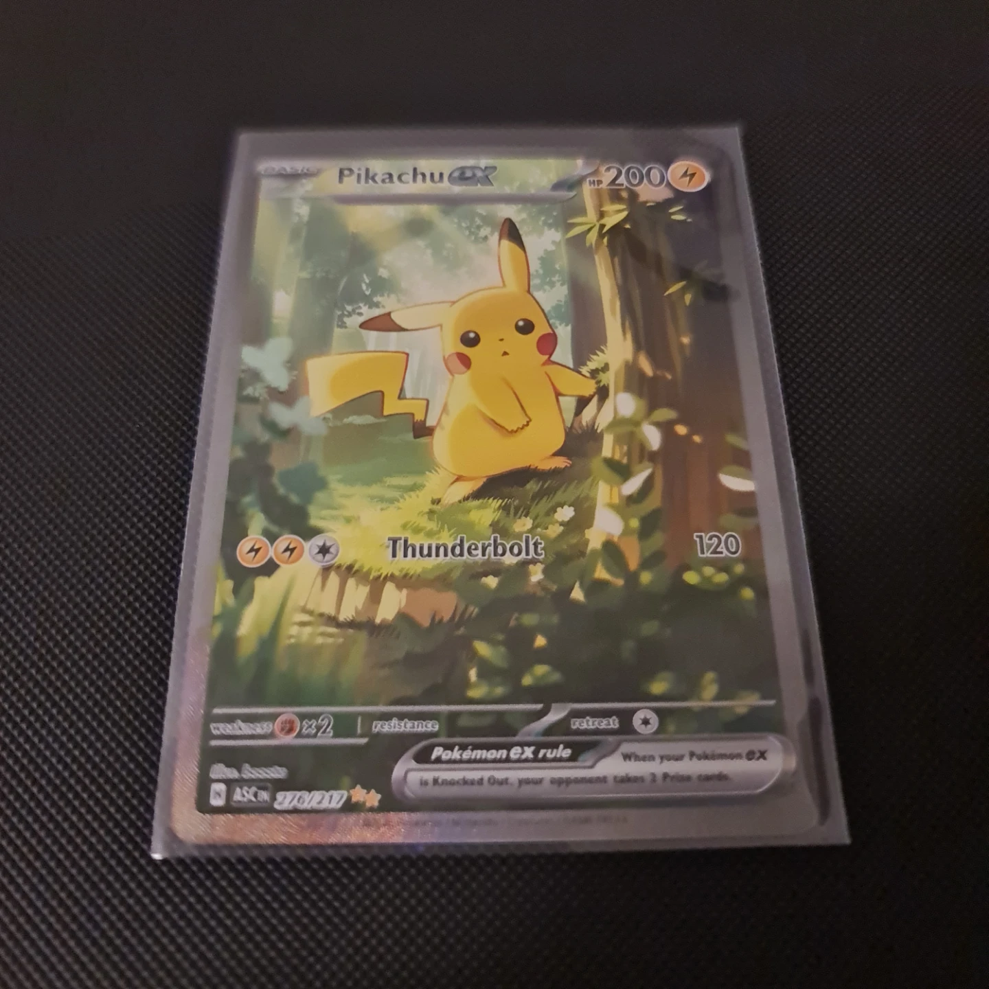Pokemon Pikachu EX 276/217 - SIR - photo 4