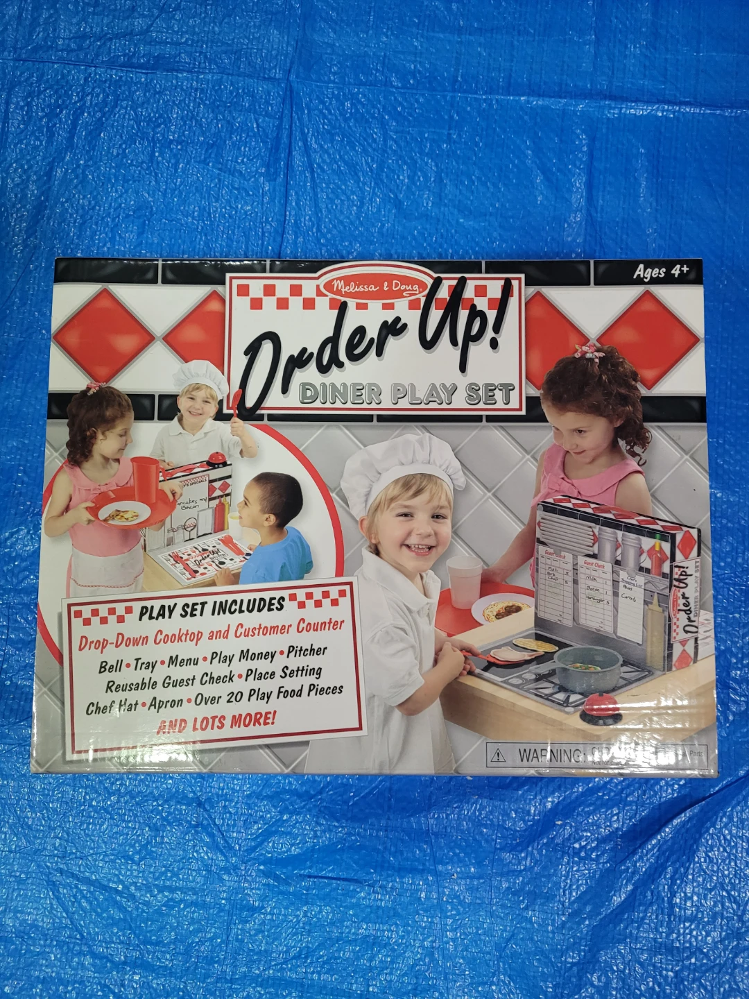 Melissa & Doug Order Up! Diner Play Set