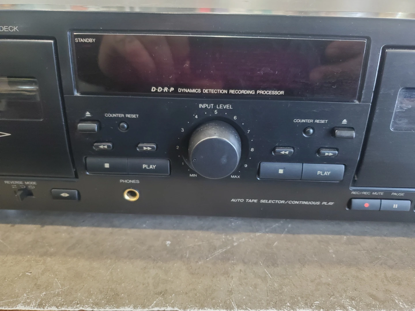 JVC TD-W254 Double Cassette Deck - photo 3