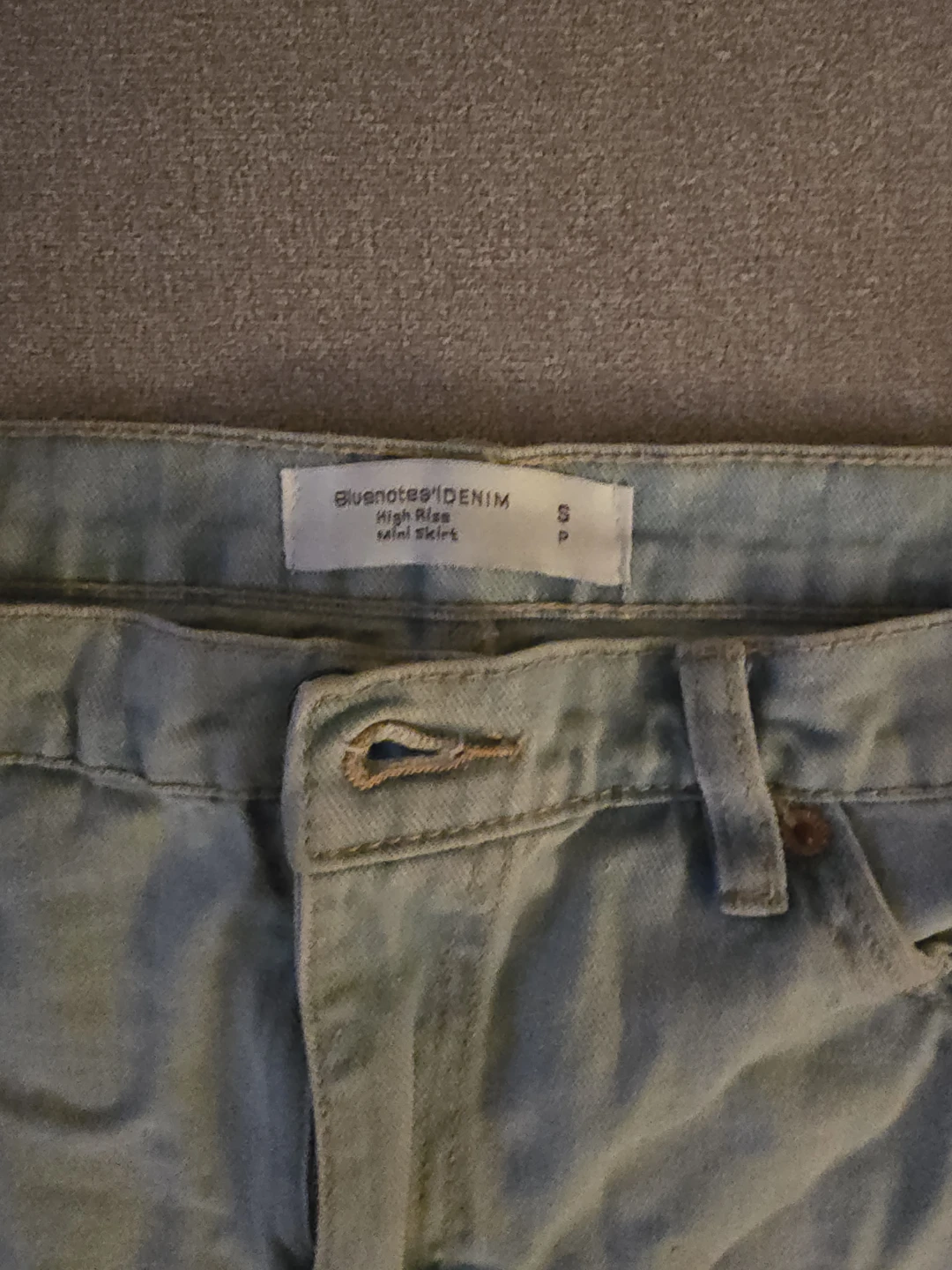 Bluenotes DENIM High Rise Mini Skirt - photo 2