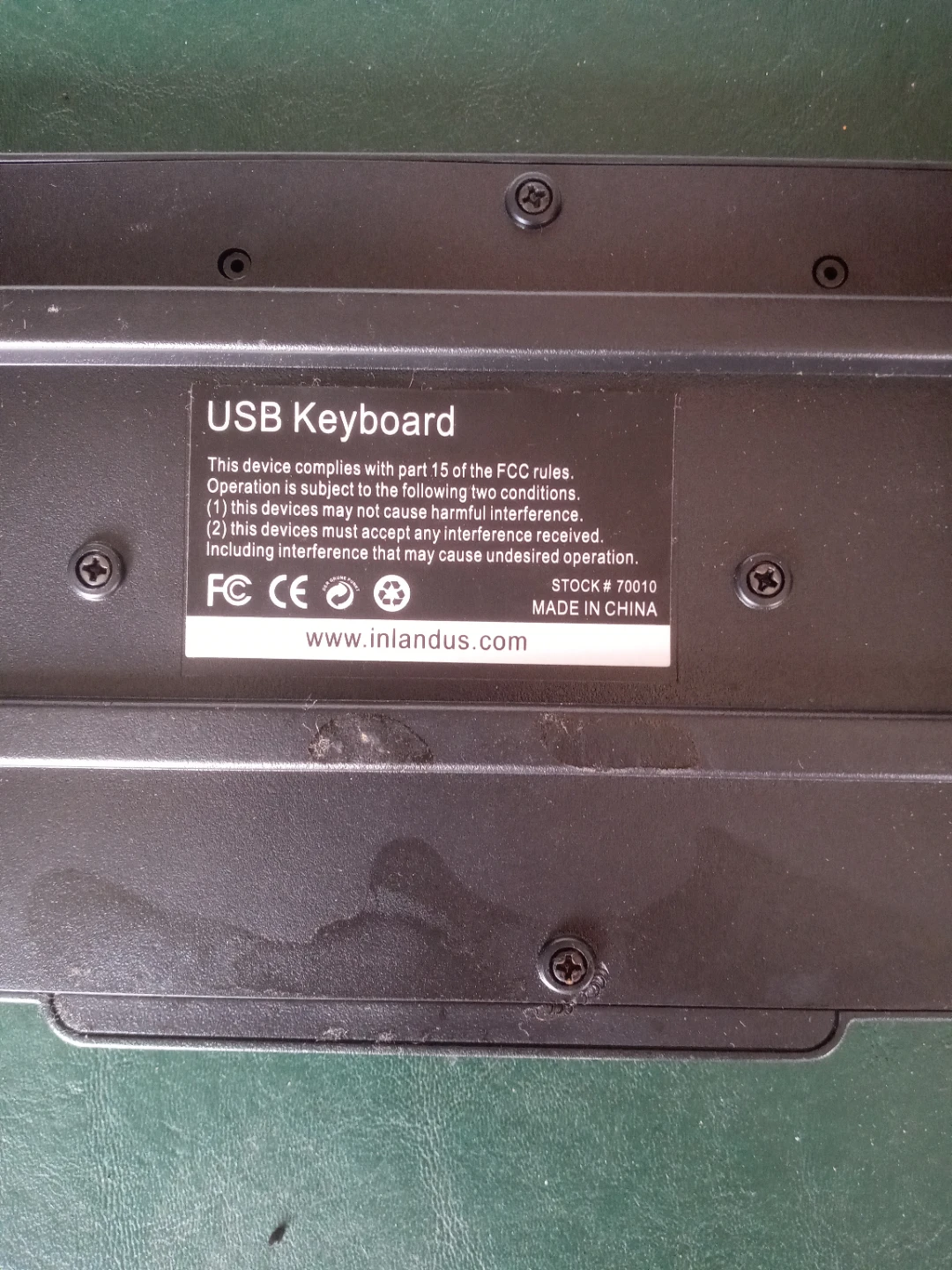 Inland USB Keyboard - photo 2
