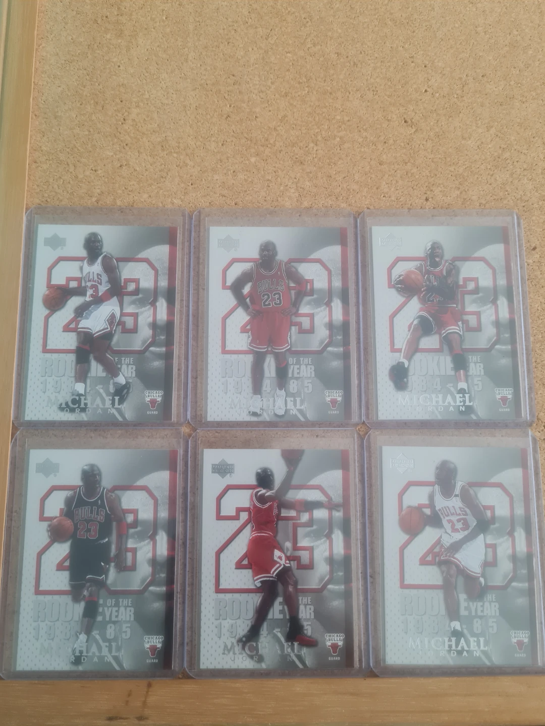 Michael Jordan Rookie Year 1984-85 Cards