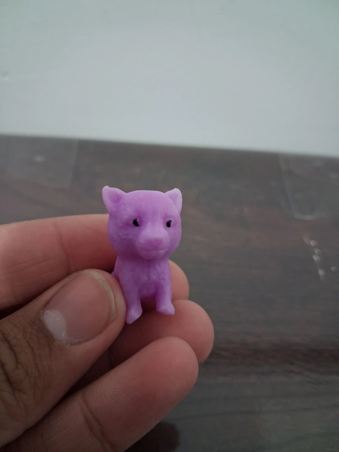 Mini Purple Dog Figurine - photo 2