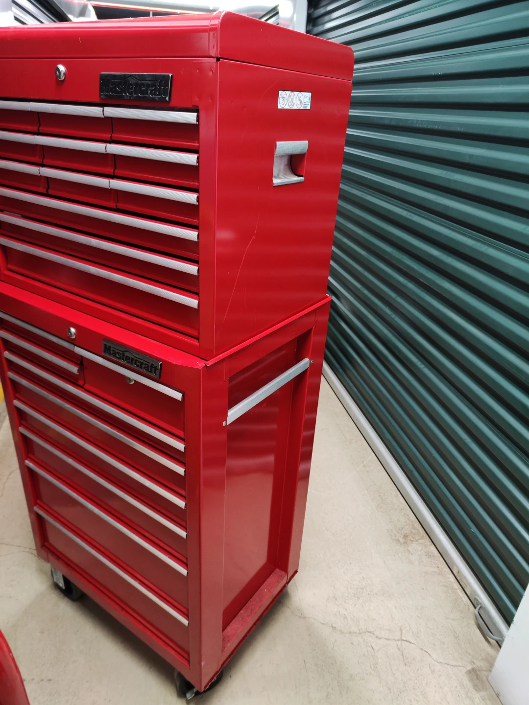 Mastercraft Red Rolling Tool Chest - photo 4