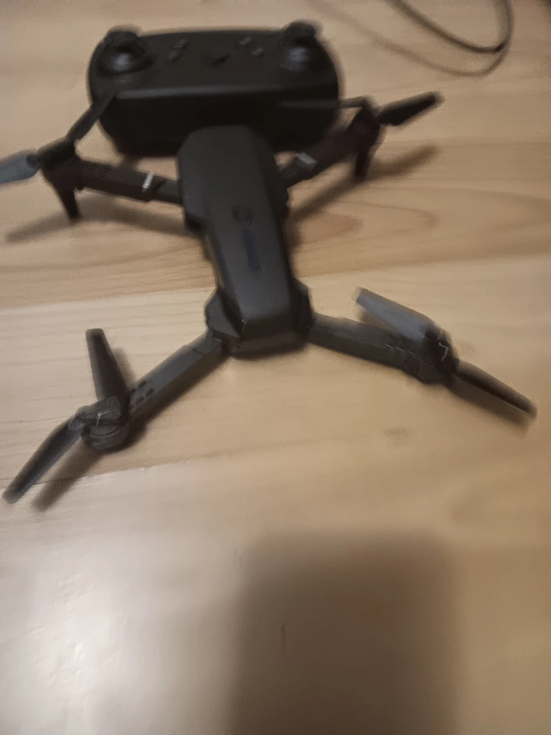 Black Folding Drone with Remote Control - photo 3