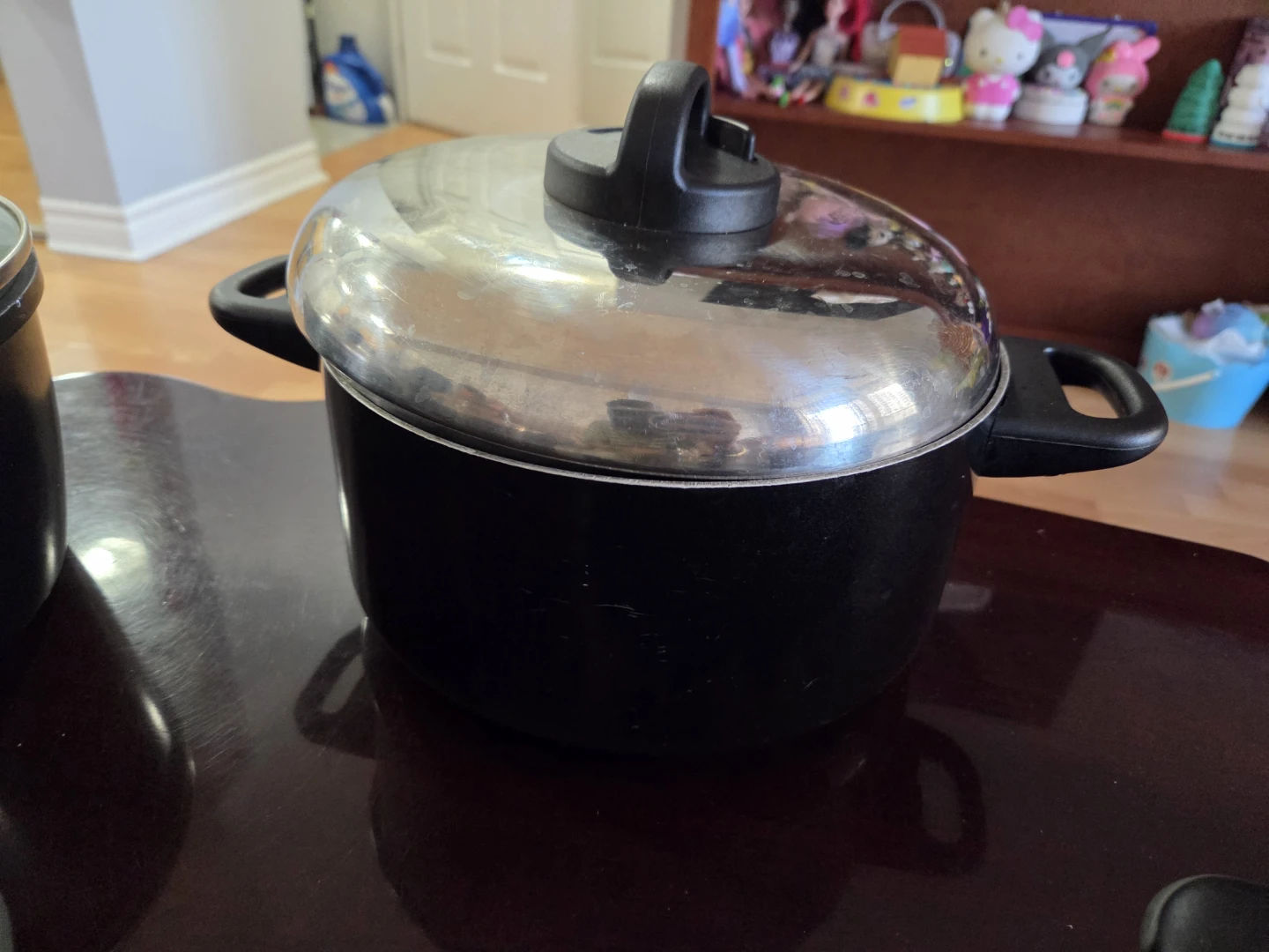 Set of 5 Black Pots and Pans - photo 3
