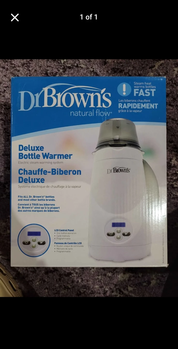 Dr. Brown's Natural Flow Deluxe Electric Bottle Warmer
