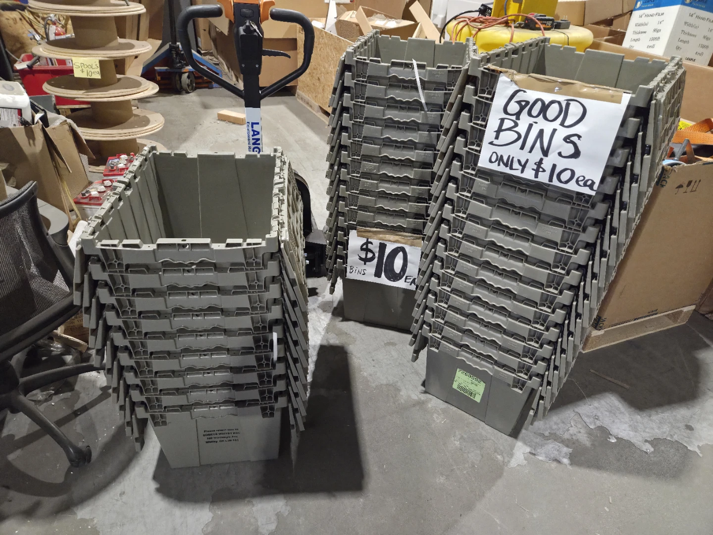 Lockable bins with lids - photo 4