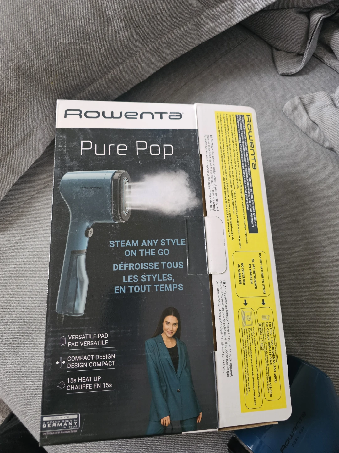 Rowenta Pure Pop Handheld Steamer - photo 2