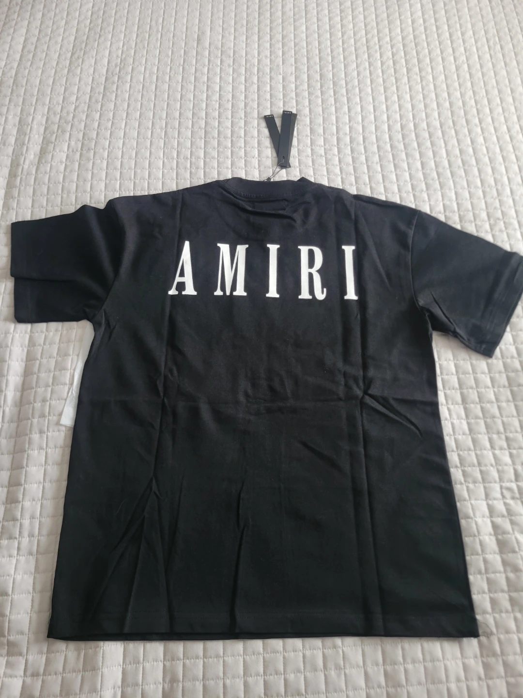 AMIRI Black T-Shirt with Logo - photo 3