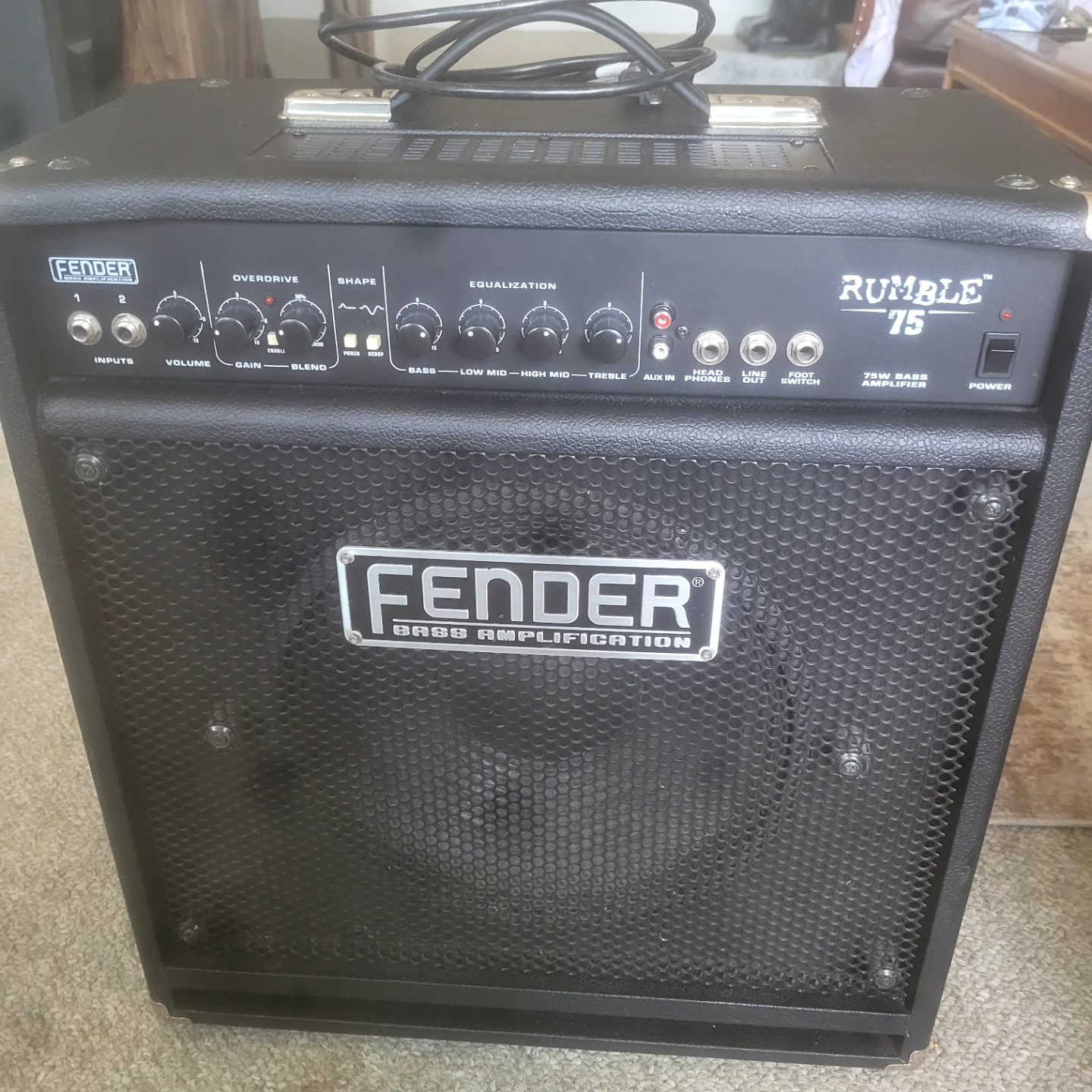 Fender Rumble 75 75W Bass Amplifier - photo 5