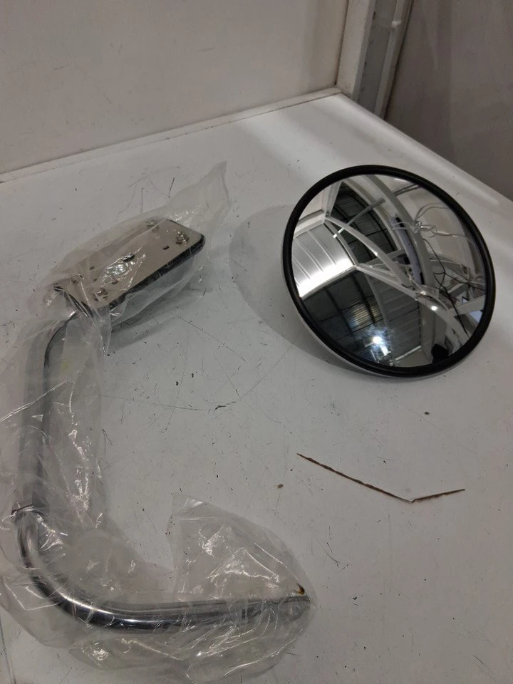 Regular Convex Chrome Plated Hood Mount Mirror - photo 5