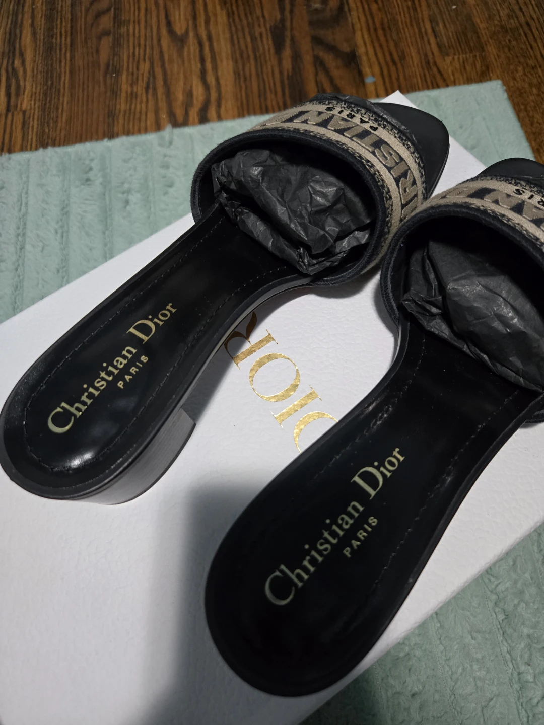 Christian Dior Slides - Size 38.5 - photo 2