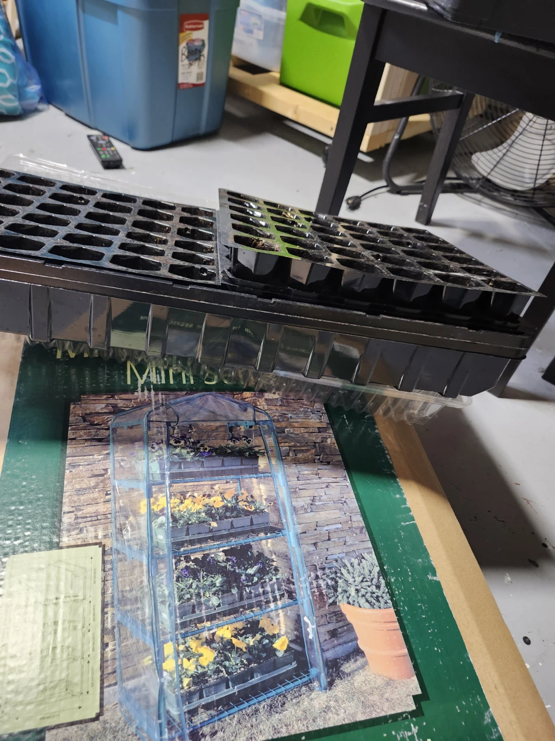 4 Tier Mini Greenhouse and seed starting trays - photo 4