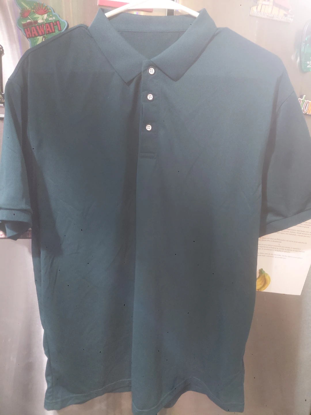 Two Polo Shirts - Black (XXL) and Teal (XXL) - photo 3