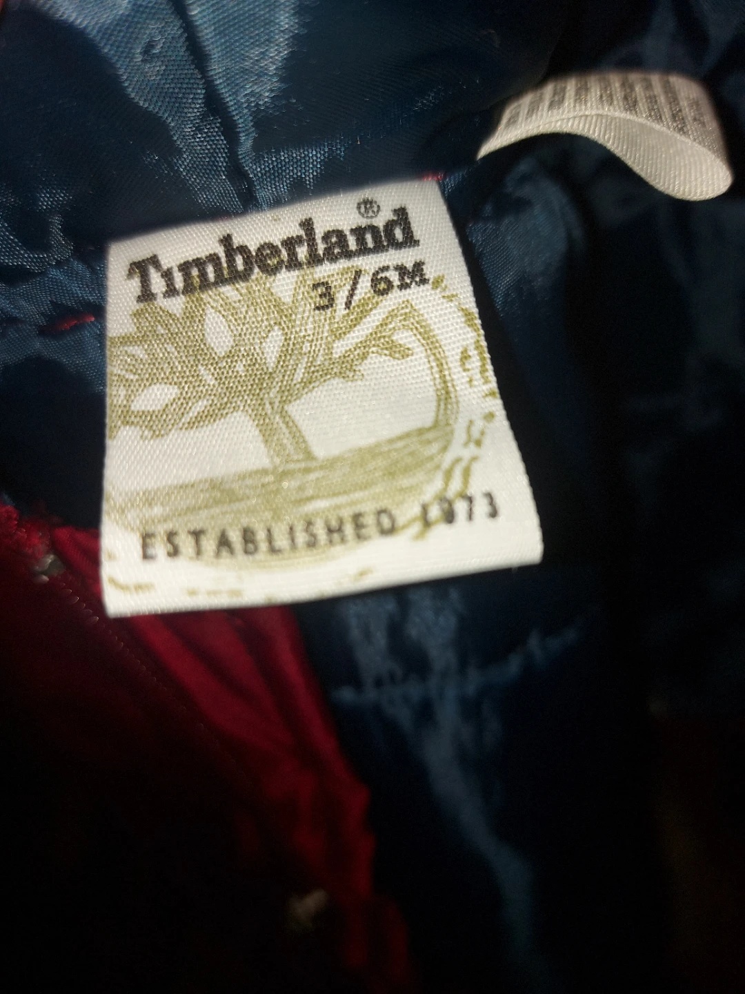 Timberland Red Jacket - 3/6 Months - photo 2